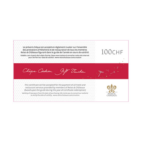Cheque 100 CHF